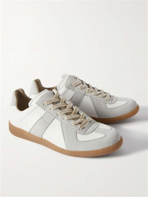 margeila replica shoes|maison margiela leather sneakers.